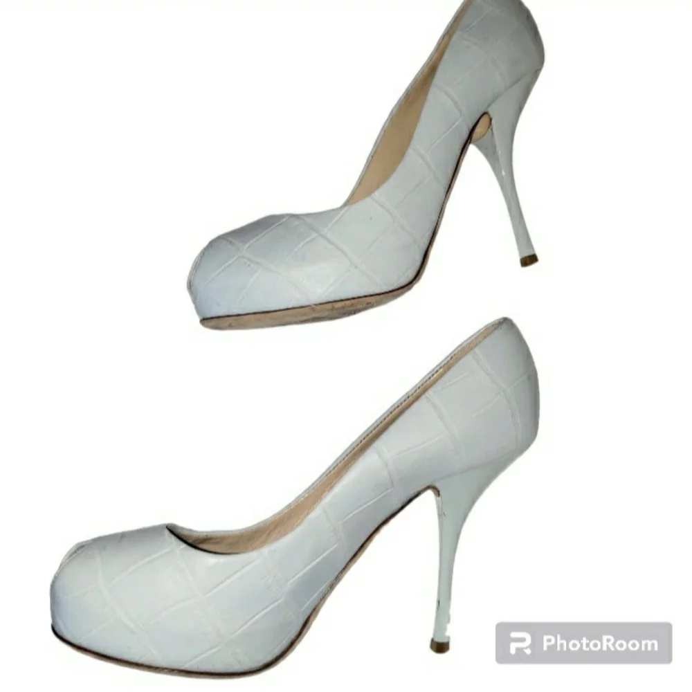 Guiseppe Zanotti Crocodile Platforms RETAIL $975- - Picture 3 of 8